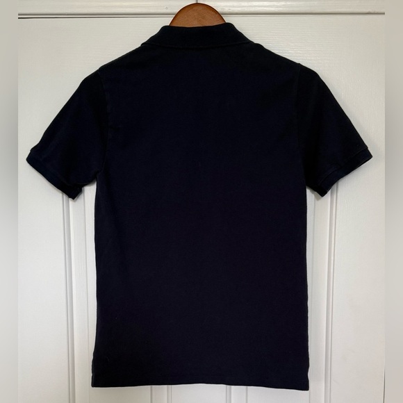Polo Ralph Lauren Boys Navy Polo Shirt L (14-16) Red Pony Logo - Picture 5 of 7